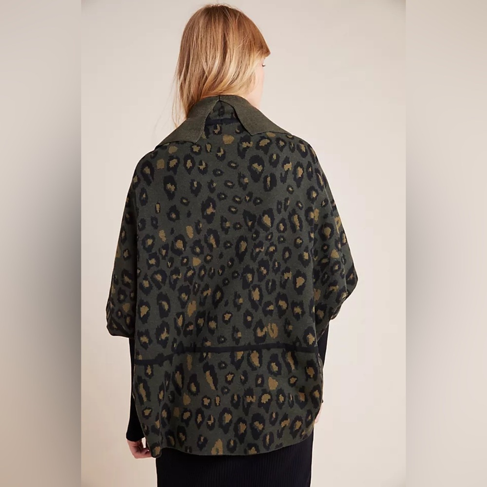 Anthropologie / Akemi + Kin | Terra Leopard Kimono Cardigan, one size - Picture 2 of 9